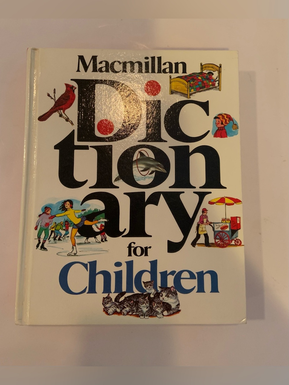 MacMillan Vintage 70’s Dictionary for Children Illustrated Hardcover Reference